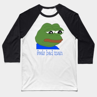 Pepe the frog meme Baseball T-Shirt